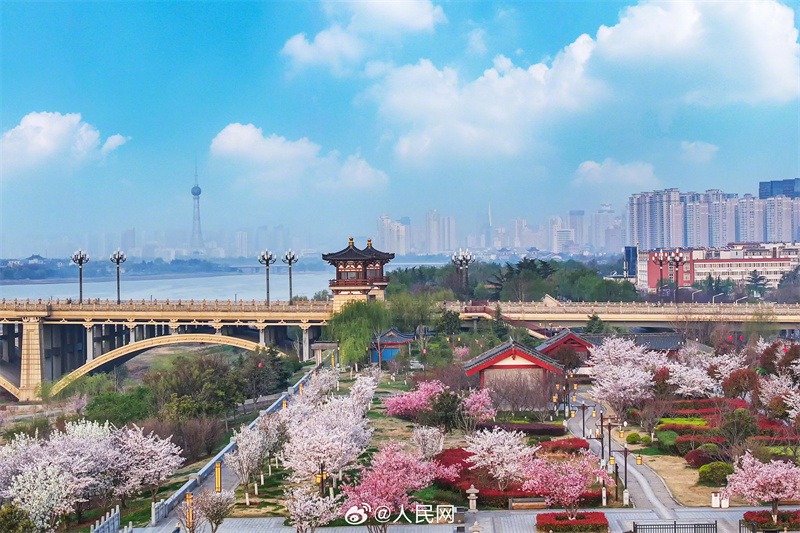Luoyang: arquitetura antiga se cruza com a chegada da primavera