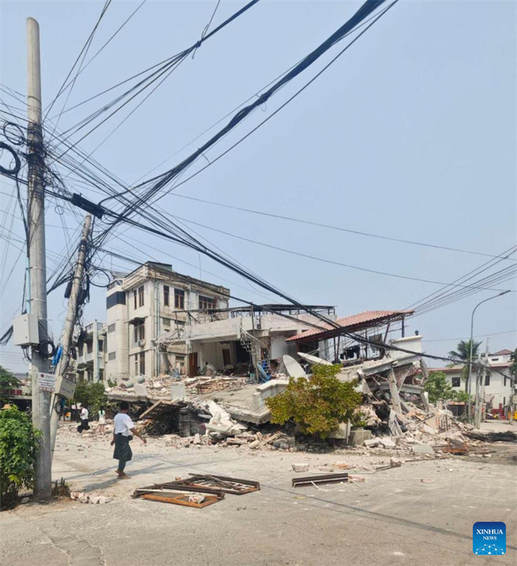 Terremoto de magnitude 7,9 atinge Mianmar
