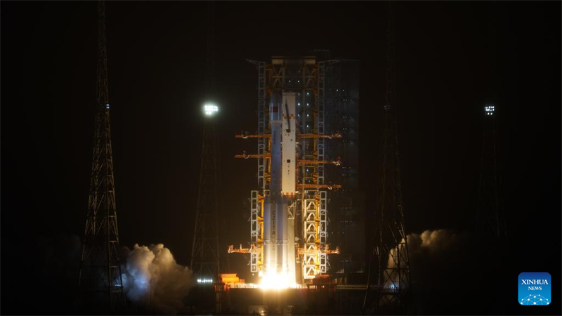 China lan?a novo satélite de teste de tecnologia de comunica??o