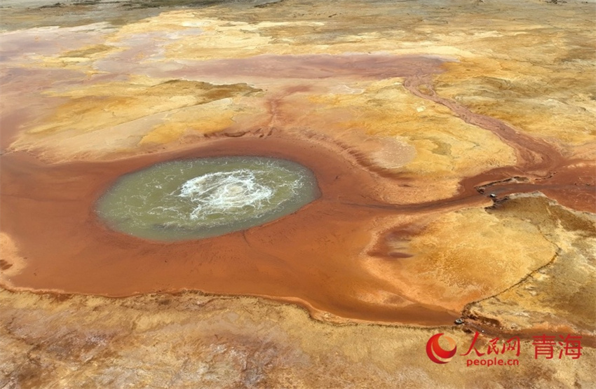 Fonte Aiken: uma das maravilhas naturais em Qinghai