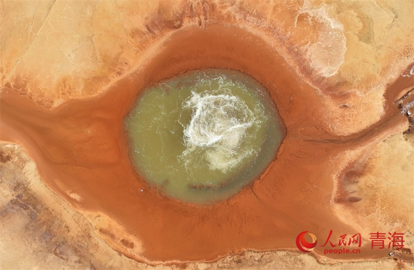 Fonte Aiken: uma das maravilhas naturais em Qinghai