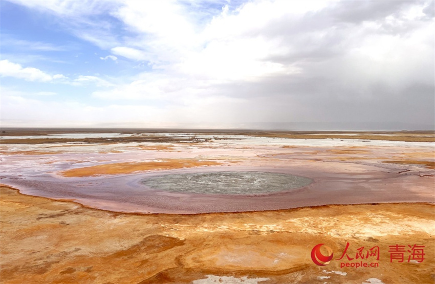 Fonte Aiken: uma das maravilhas naturais em Qinghai
