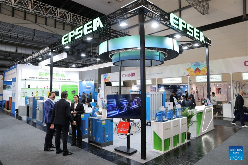 Cerca de 1.000 expositores chineses participam da Hannover Messe 2025