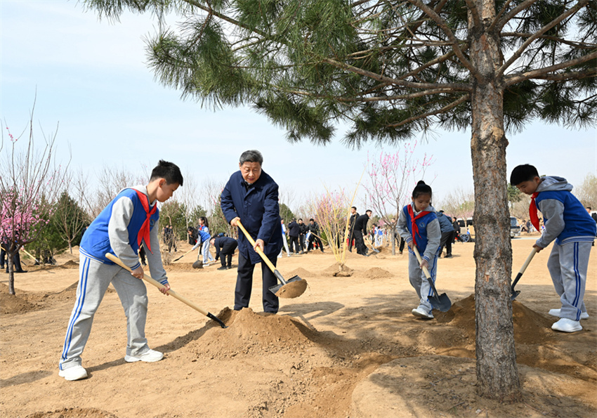 Xi Jinping enfatiza uni?o de for?as para construir Bela China