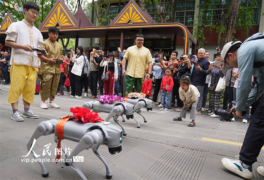 Yunnan: Festival de Aspers?o de água celebrado em Jinghong