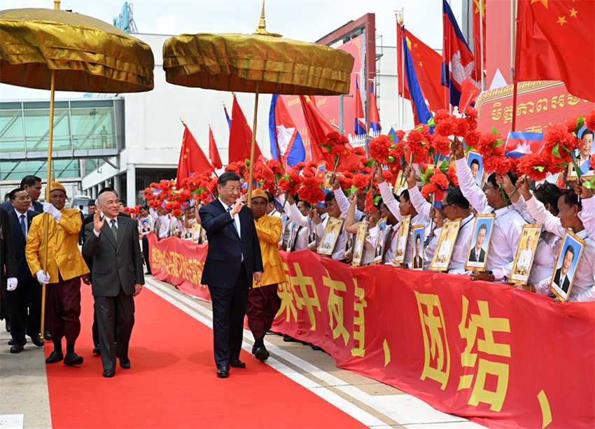 Xi Jinping diz que gostaria de consolidar amizade e promover coopera??o com Camboja