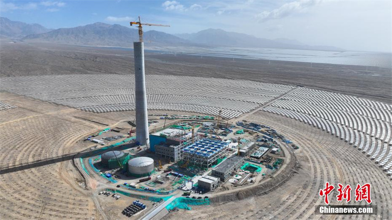 Galeria: maior projeto de torre solar térmica em constru??o na China