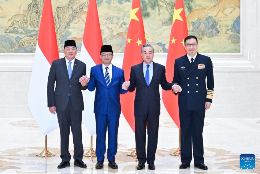 China e Indonésia realizam Primeira Reuni?o Ministerial do Diálogo Ministerial Conjunto de Rela??es Exteriores e Defesa em Beijing