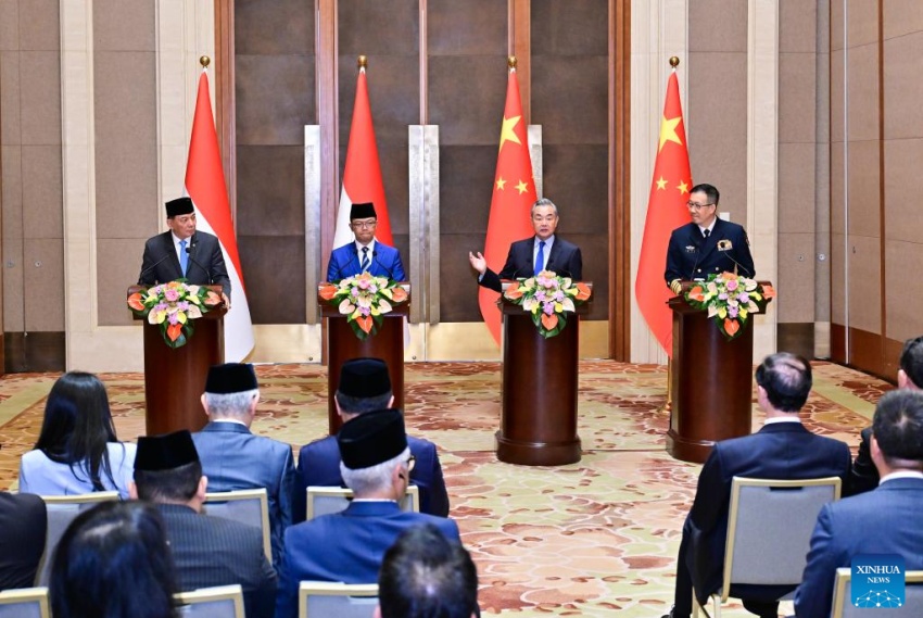 China e Indonésia realizam Primeira Reuni?o Ministerial do Diálogo Ministerial Conjunto de Rela??es Exteriores e Defesa em Beijing