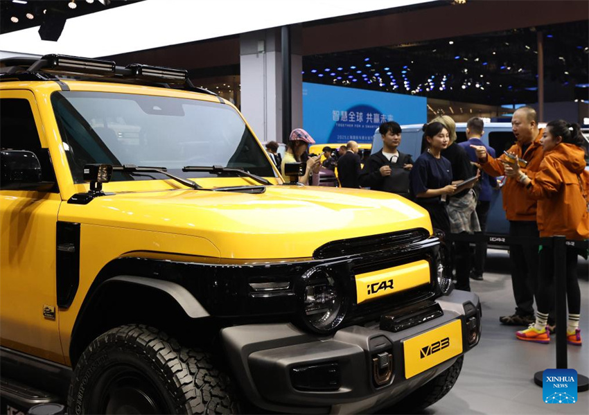 Auto Shanghai 2025 é inaugurada