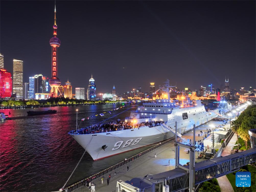 Marinha do Exército de Liberta??o Popular da China comemora seu 76o aniversário