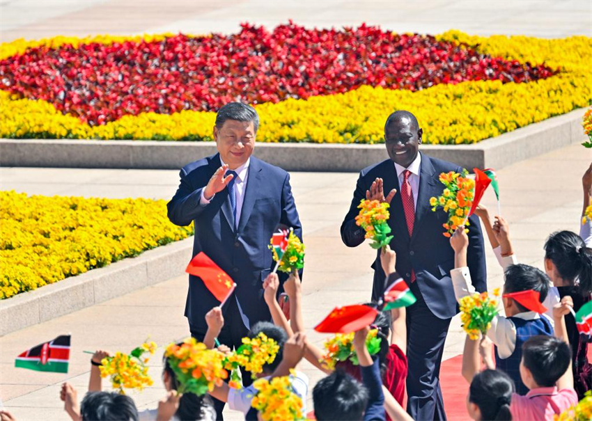 China e Quênia elevam os la?os na reuni?o de Xi Jinping e Ruto