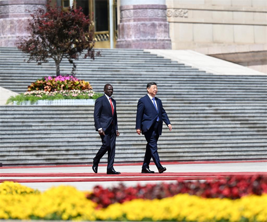 China e Quênia elevam os la?os na reuni?o de Xi Jinping e Ruto