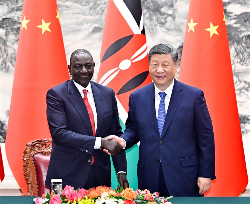 China e Quênia elevam os la?os na reuni?o de Xi Jinping e Ruto