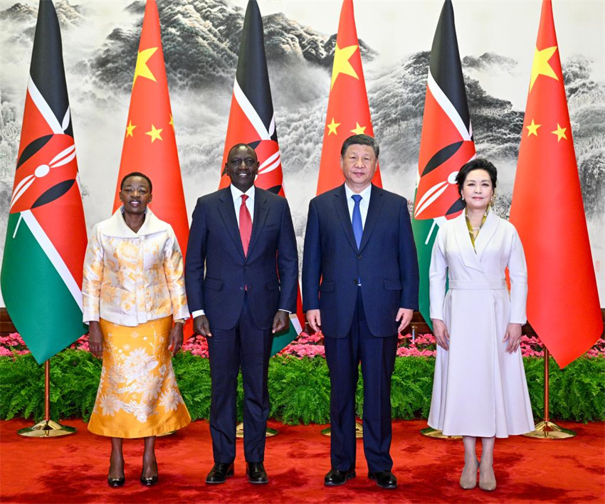 China e Quênia elevam os la?os na reuni?o de Xi Jinping e Ruto