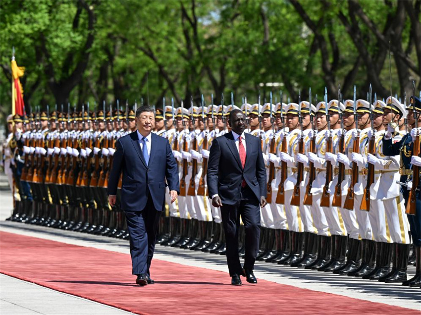 China e Quênia elevam os la?os na reuni?o de Xi Jinping e Ruto