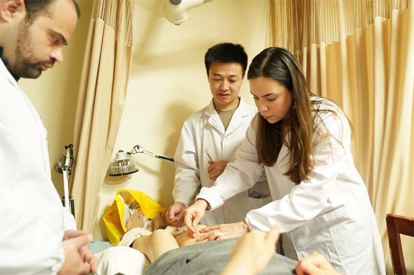 Profissionais portugueses de medicina tradicional chinesa estudam em Jiangxi, China