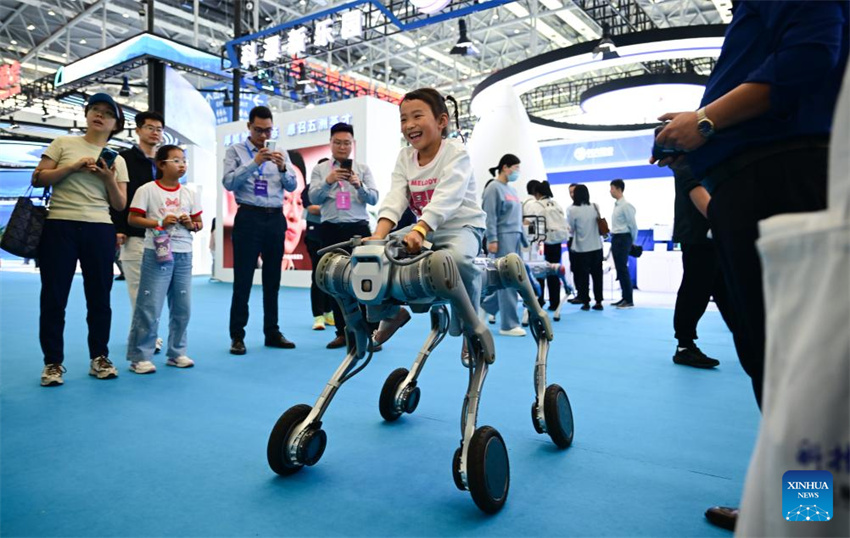 Inova??o ao encontro da oportunidade na feira de tecnologia de Anhui, no leste da China