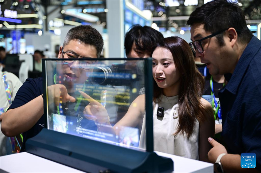 Inova??o ao encontro da oportunidade na feira de tecnologia de Anhui, no leste da China