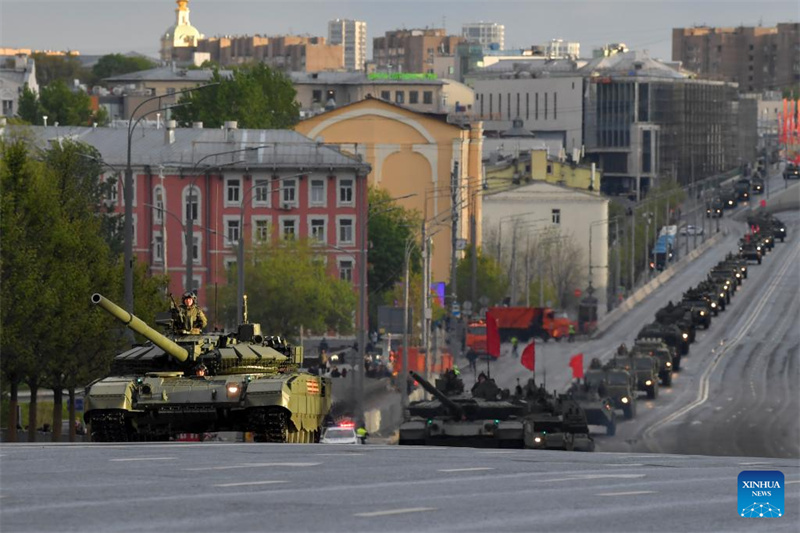Galeria: ensaio para o desfile militar do Dia da Vitória realizado em Moscou