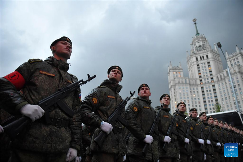 Galeria: ensaio para o desfile militar do Dia da Vitória realizado em Moscou