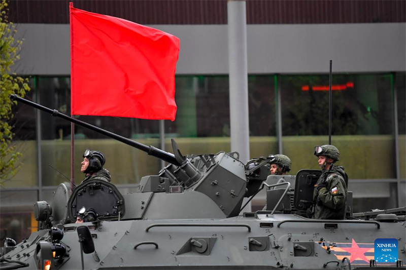Galeria: ensaio para o desfile militar do Dia da Vitória realizado em Moscou