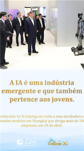 Xi Jinping: IA é uma indústria nascente e também é uma indústria que pertence aos jovens