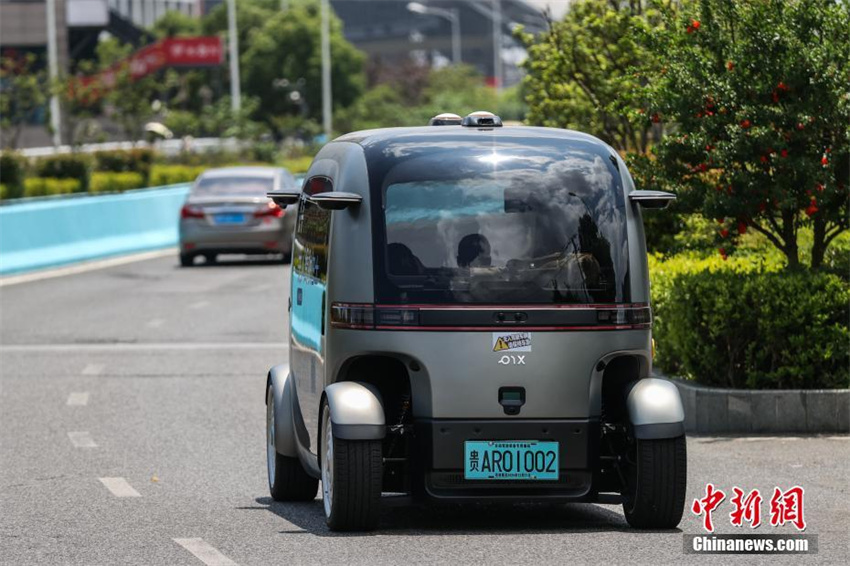 Guizhou inaugura primeira linha de ?nibus aut?nomos