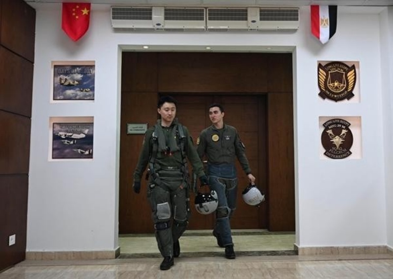 For?as aéreas chinesas e egípcias realizam treinamento conjunto no Egito