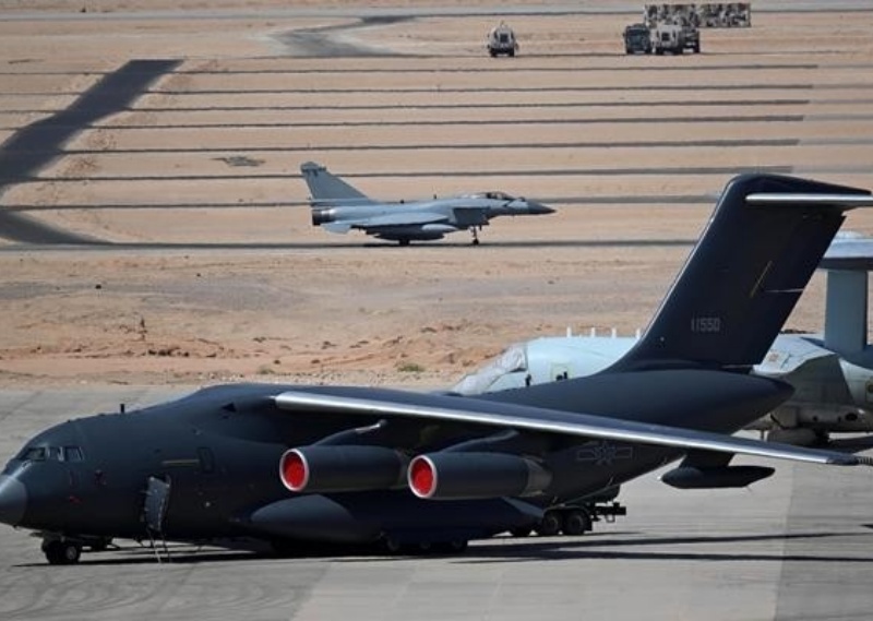 For?as aéreas chinesas e egípcias realizam treinamento conjunto no Egito