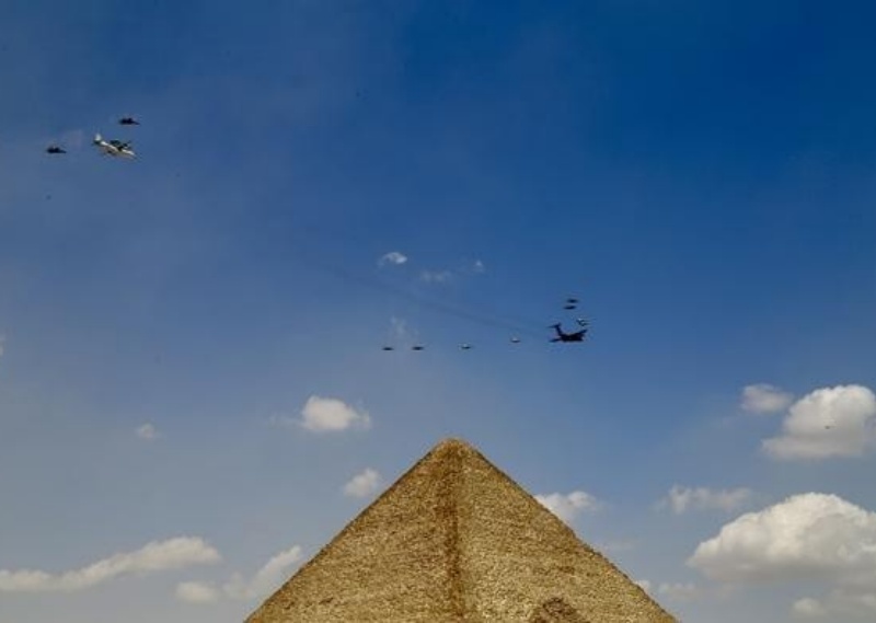 For?as aéreas chinesas e egípcias realizam treinamento conjunto no Egito