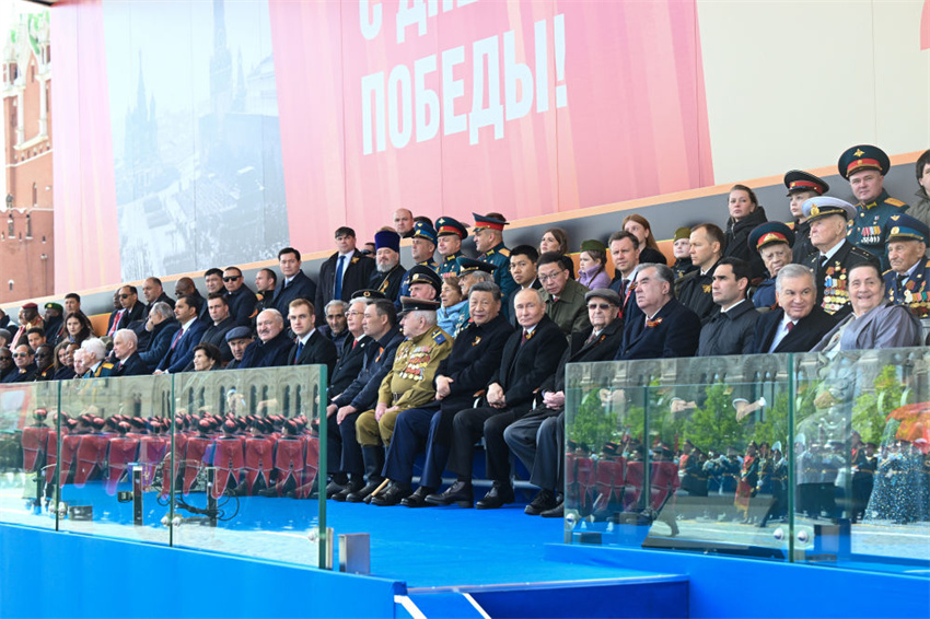 Xi Jinping participa das celebra??es do Dia da Vitória na Rússia