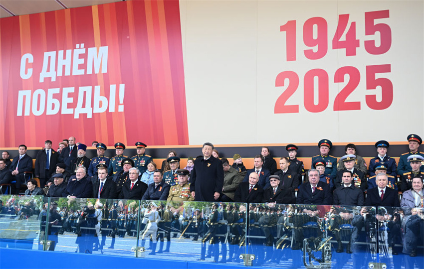 Xi Jinping participa das celebra??es do Dia da Vitória na Rússia