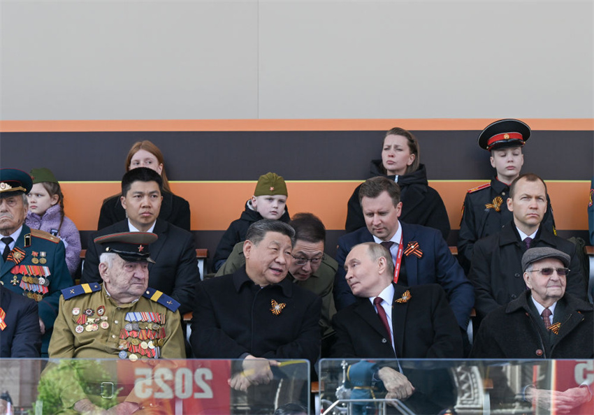Xi Jinping participa das celebra??es do Dia da Vitória na Rússia