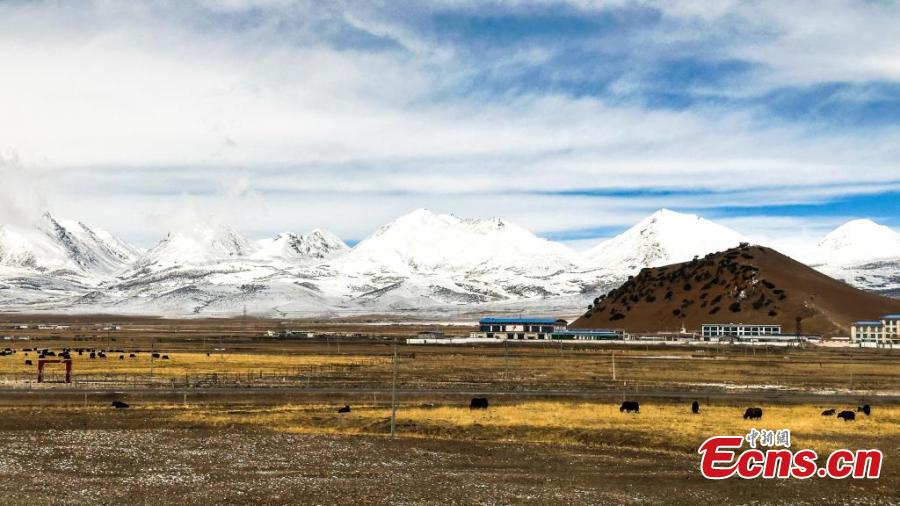 Galeria: paisagem ao longo da ferrovia Qinghai-Xizang