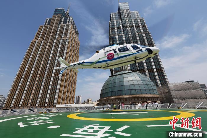 Shanghai? lan?a primeira rota turística personalizada de baixa altitude no centro da cidade