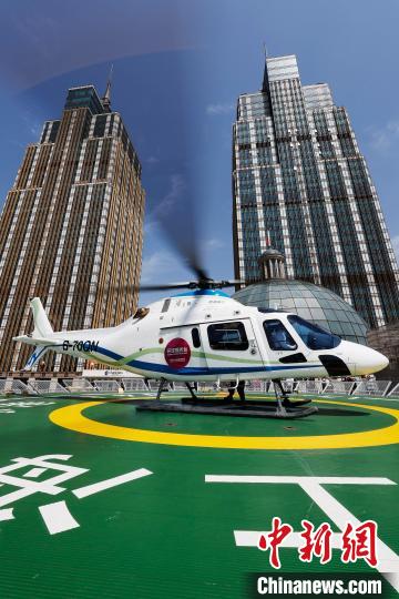 Shanghai? lan?a primeira rota turística personalizada de baixa altitude no centro da cidade
