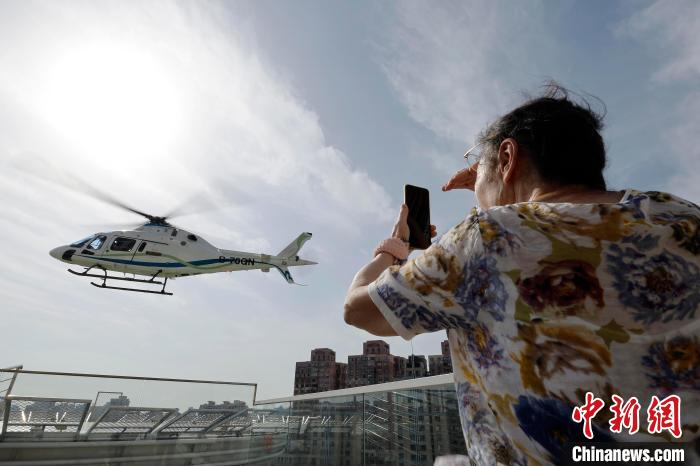 Shanghai? lan?a primeira rota turística personalizada de baixa altitude no centro da cidade