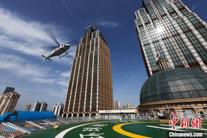 Shanghai? lan?a primeira rota turística personalizada de baixa altitude no centro da cidade