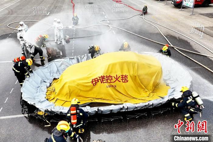 Wuhan organiza exercício de prote??o civil com participa??o de rob?s