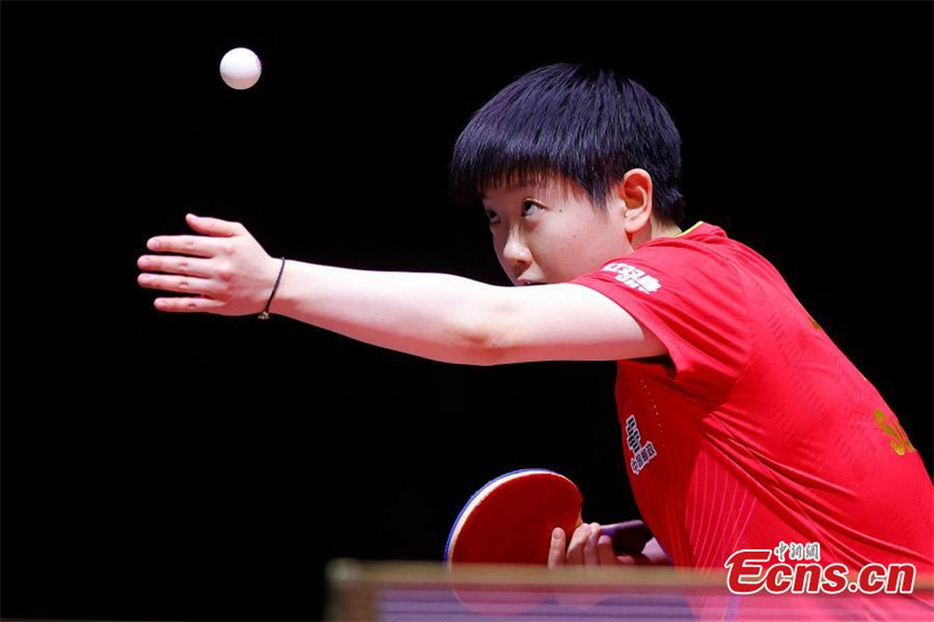 China conquista quatro medalhas de ouro no Campeonato Mundial de Tênis de Mesa