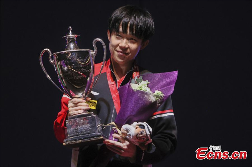 China conquista quatro medalhas de ouro no Campeonato Mundial de Tênis de Mesa