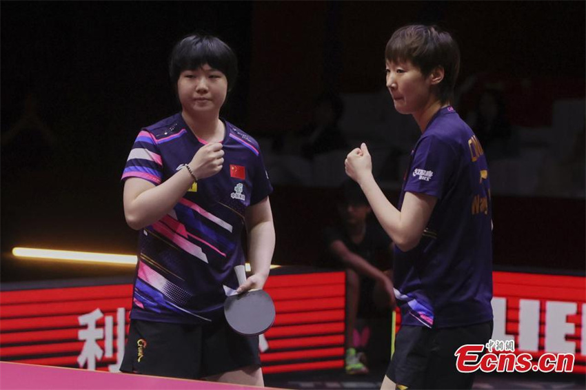 China conquista quatro medalhas de ouro no Campeonato Mundial de Tênis de Mesa