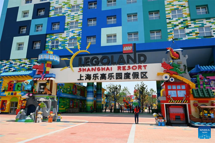 LEGOLAND Shanghai Resort inicia opera??es de teste antes da inaugura??o oficial em julho