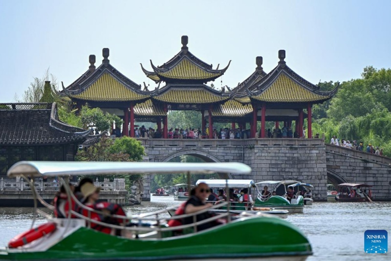 Yangzhou promove turismo cultural no Grande Canal