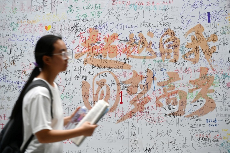 China realiza exame nacional de admiss?o às universidades