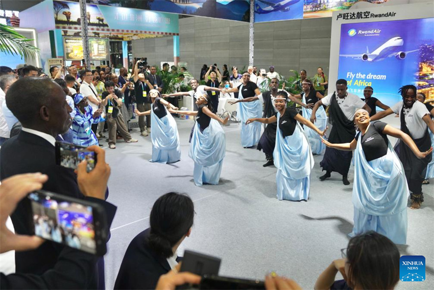 4a Exposi??o Econ?mica e Comercial China-áfrica inaugurada em Changsha, centro da China