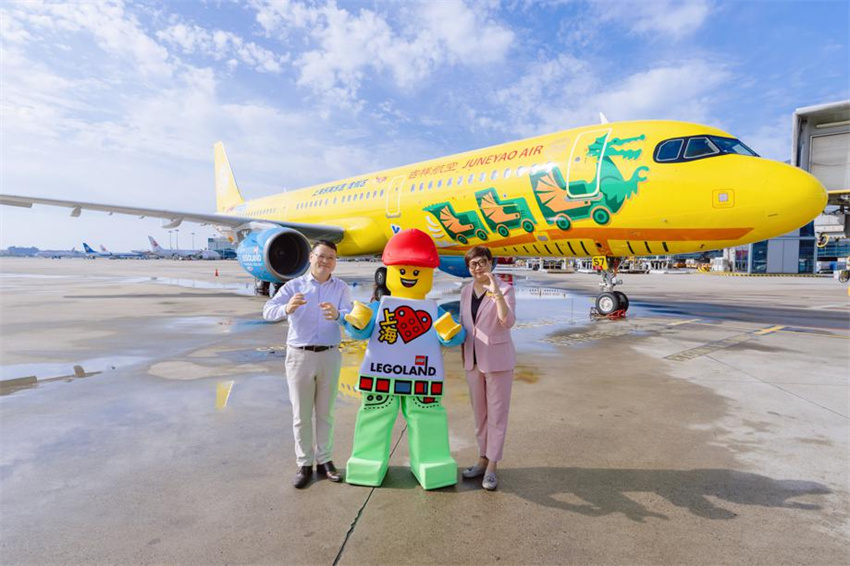 Juneyao Air lan?a primeiro voo temático da Legoland do mundo