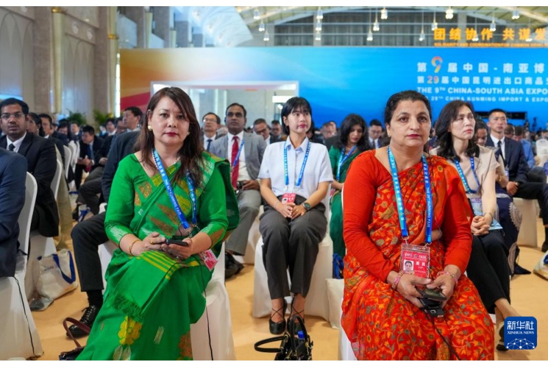 9a Expo China–Sul da ásia é inaugurada em Kunming, sudoeste da China