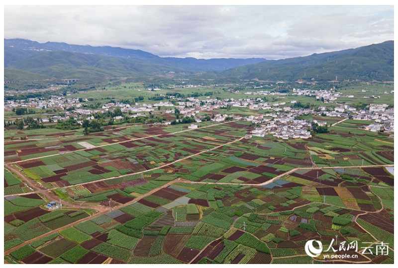 Galeria: paisagens rurais em Jianchuan parecem uma paleta de tintas